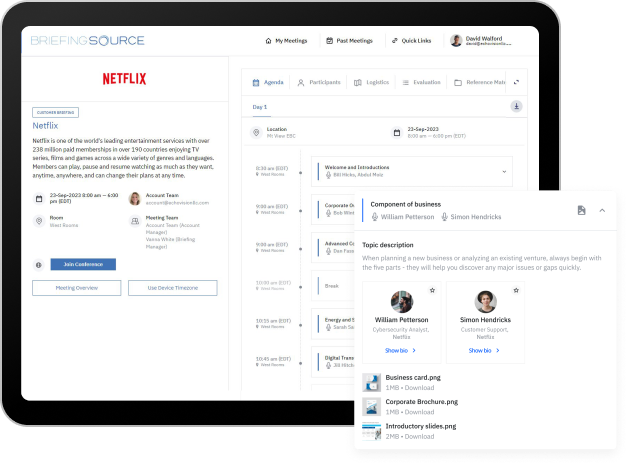 BriefingSource platform